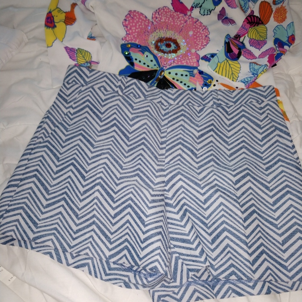 Banana Republic Tailored Jacquard shorts